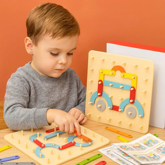 PuzzleFreund - Das lehrreiche Montessori Formen Puzzle