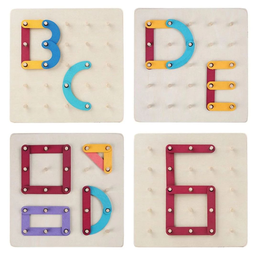 Kreatives Montessori Steckspiel für Kinder