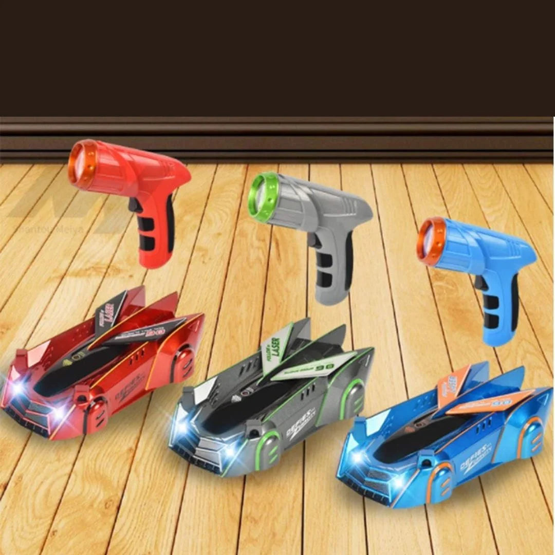 Wandflitzer mit Lasersteuerung
