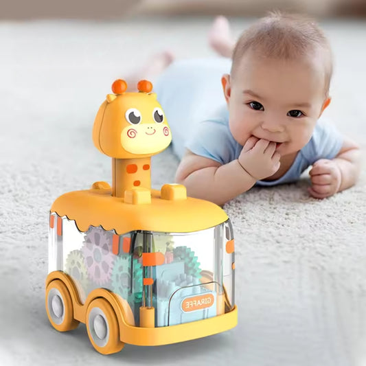 Transparentes Zahnrad Auto für Kinder