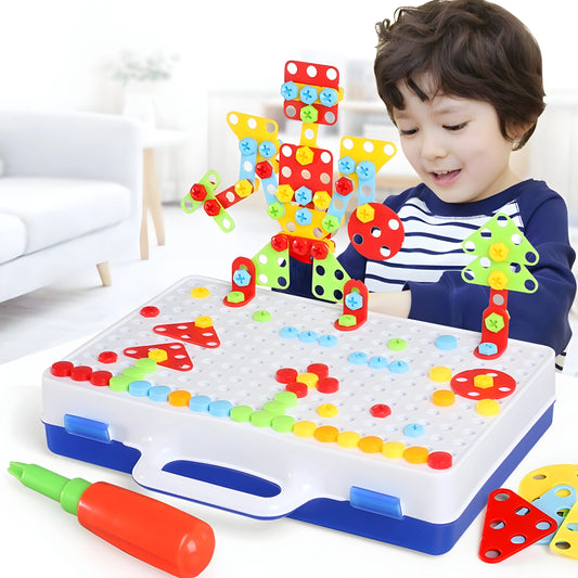 SchraubiBox – Montessori-Spielzeug