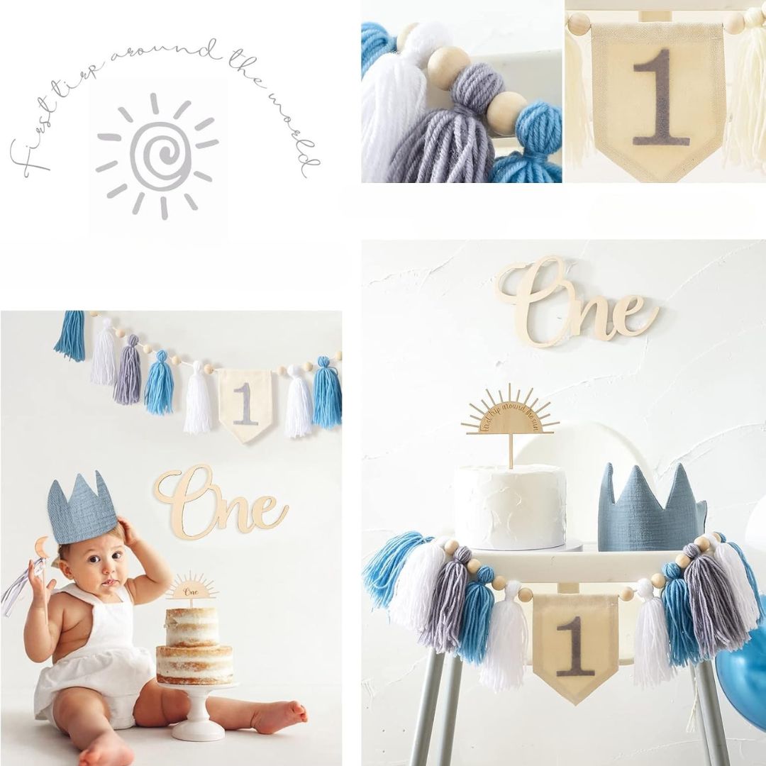 Baby Geburtstags Set