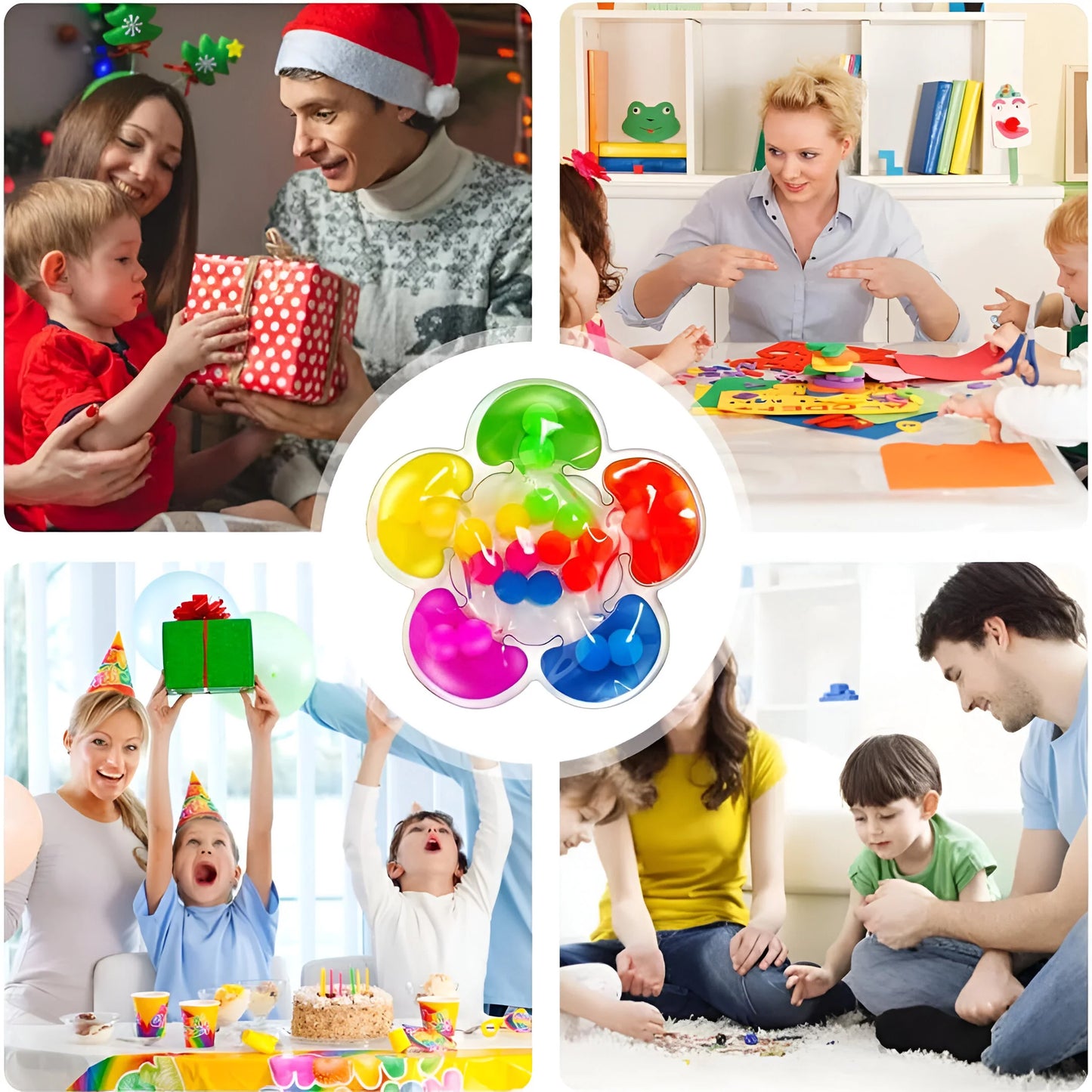 Montessori Farben Sortierspiel