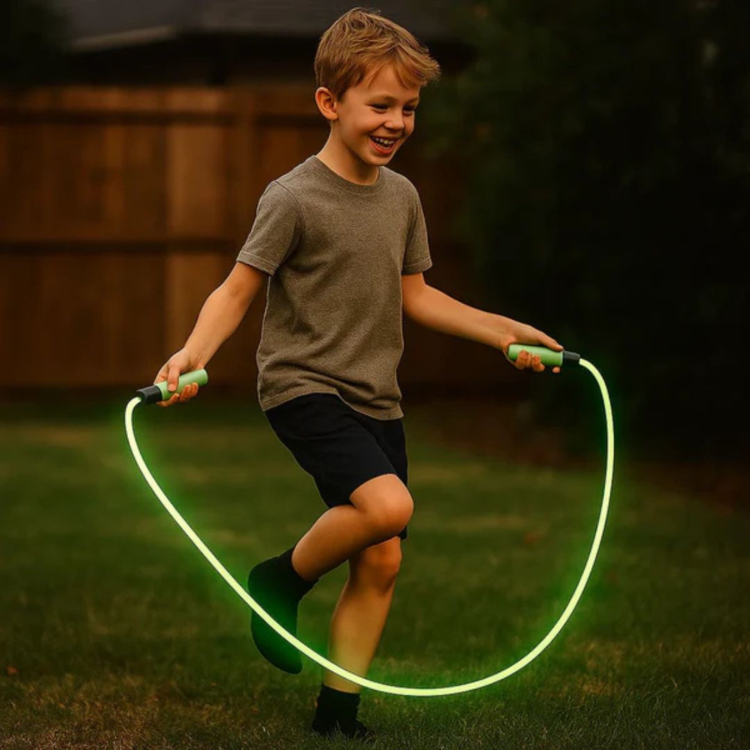 Leuchtendes LED Springseil