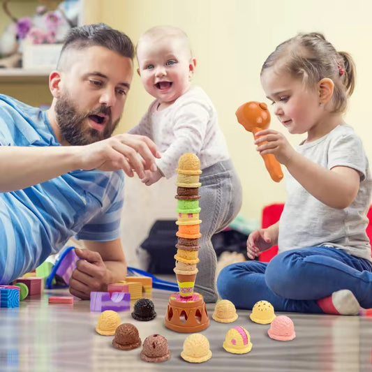 Eis Stapel Spiel für Kinder