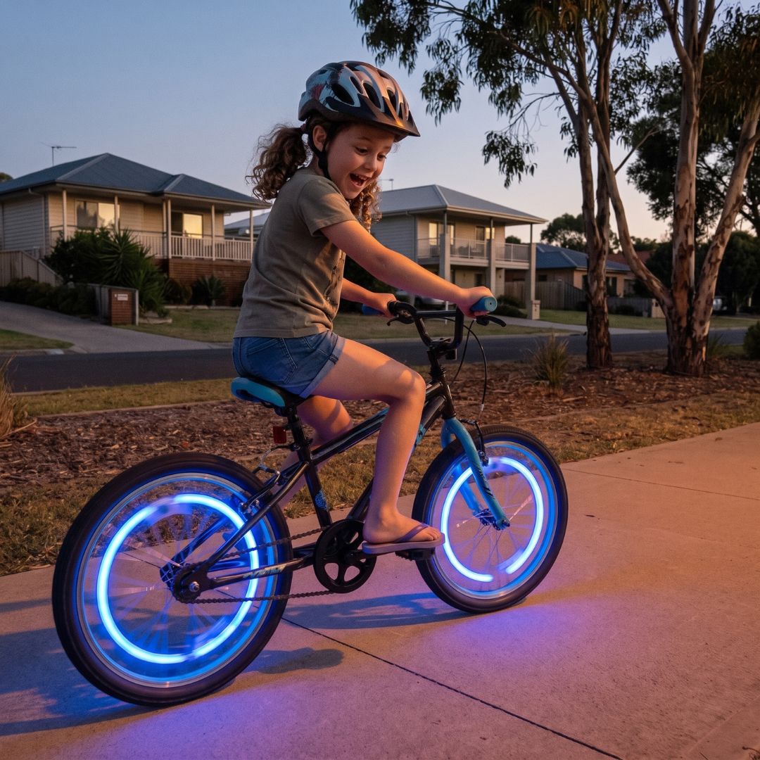 LeuchtSpeiche - LED Fahrradspeichen-Licht für Kinder
