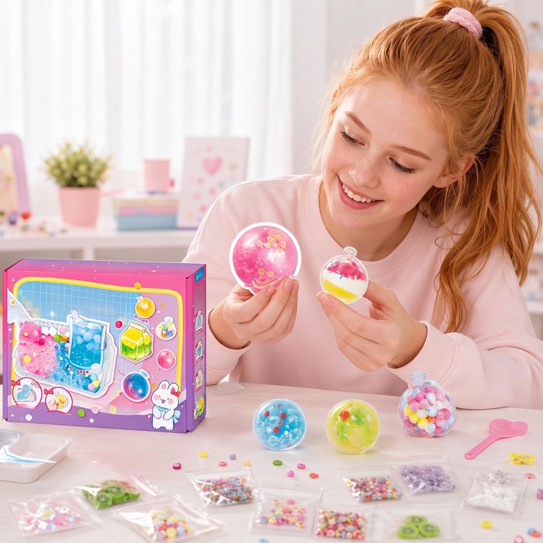 GlibberMagic - DIY Sensorik-Set zum Kneten für Kinder