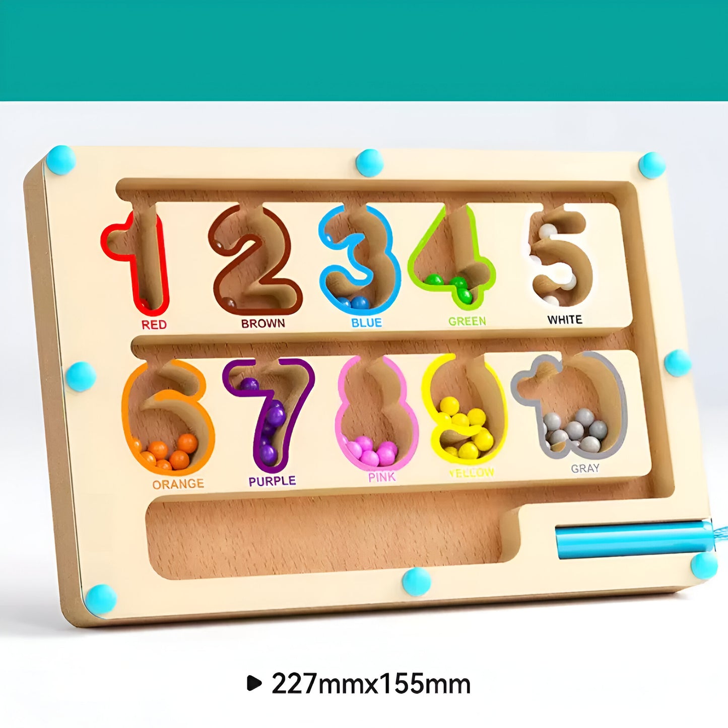 MagneticMaze – Labyrinth Farben Spiel
