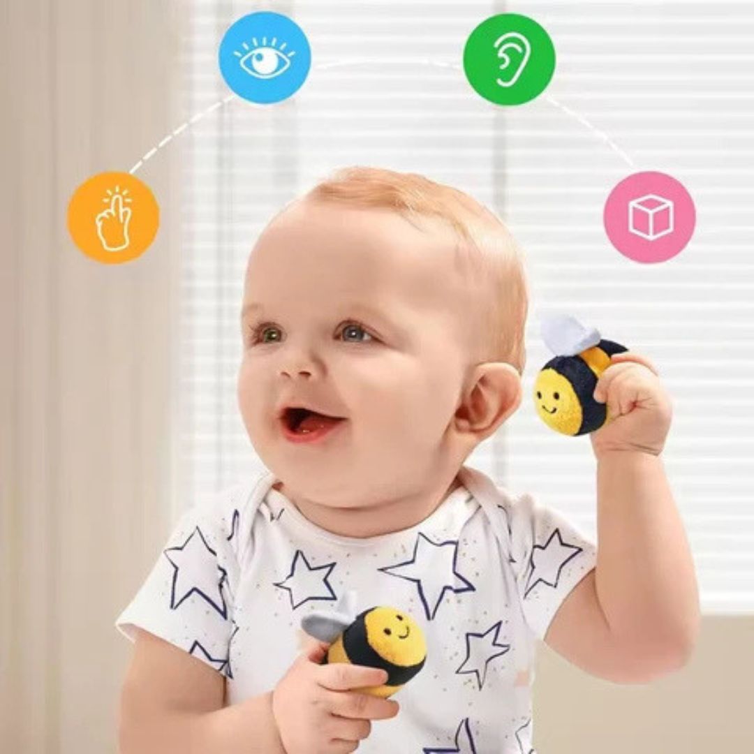 BeeBuddies - Interaktives Baby-Sensorikspielzeug