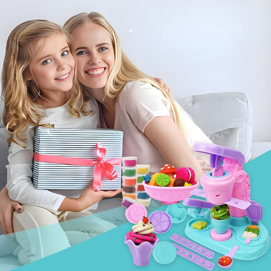 Knet-Eismaschiene für Kinder