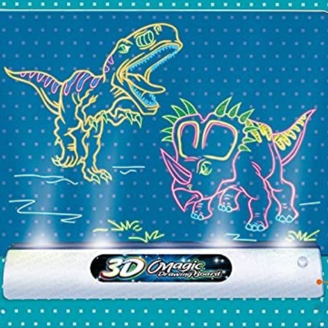 LichtKunst – Leuchtende 3D-Zeichentafel für Kinder