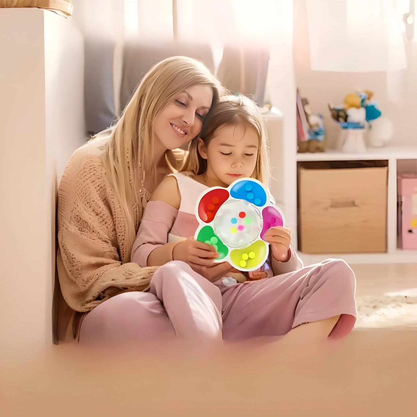 Montessori Farben Sortierspiel