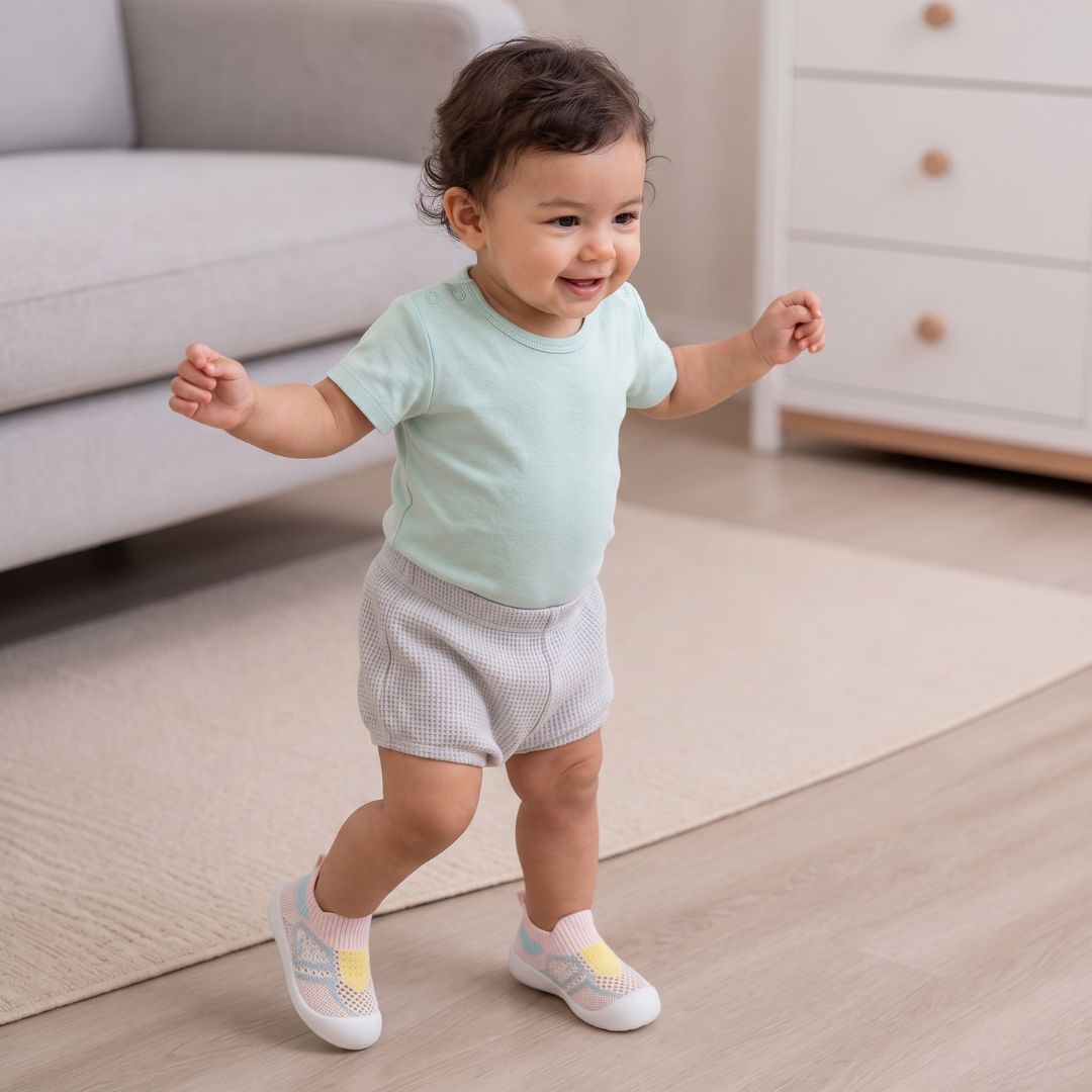 TinySteps - Rutschfeste Baby-Socken-Schuhe