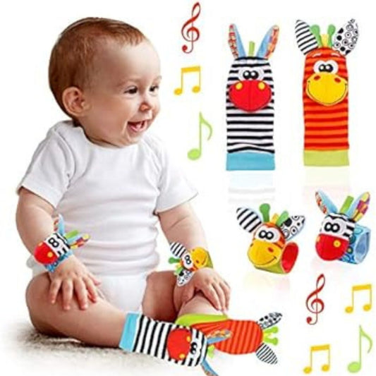 Sensorisches Baby Plüsch Set