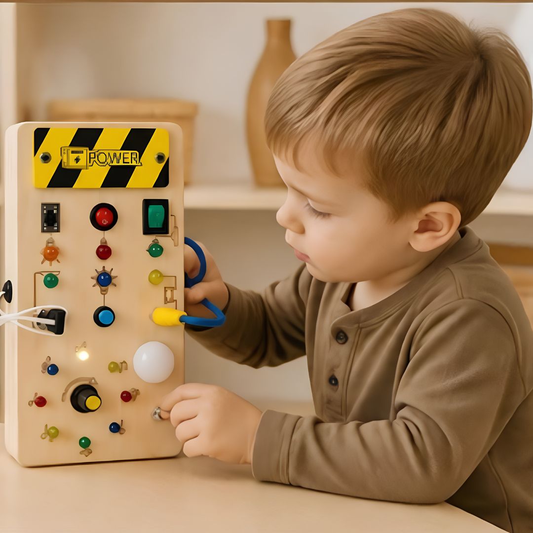 FertigkeitenBrett - Montessori Lernspielzeug