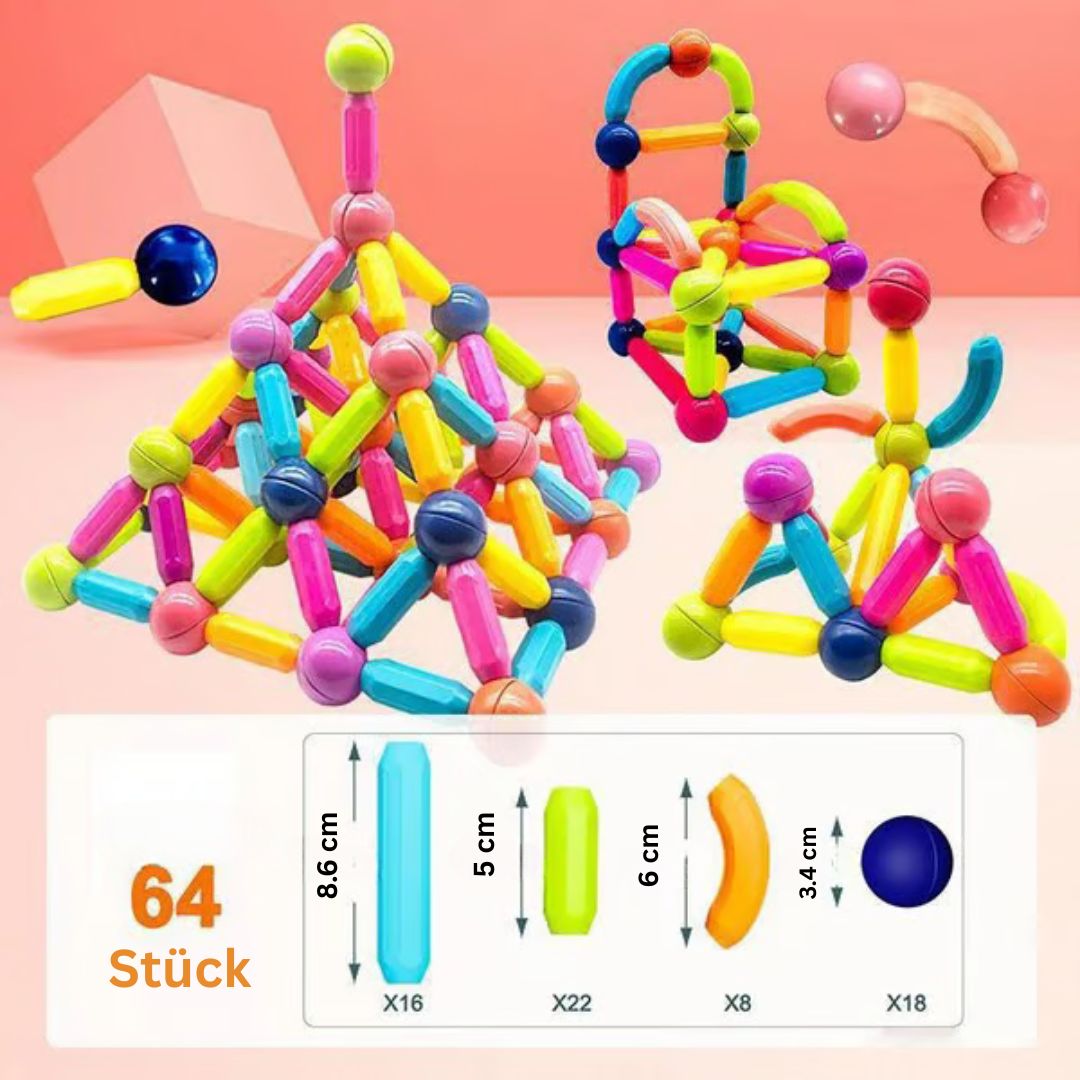Magnetisches Baukasten Spiel für Kinder