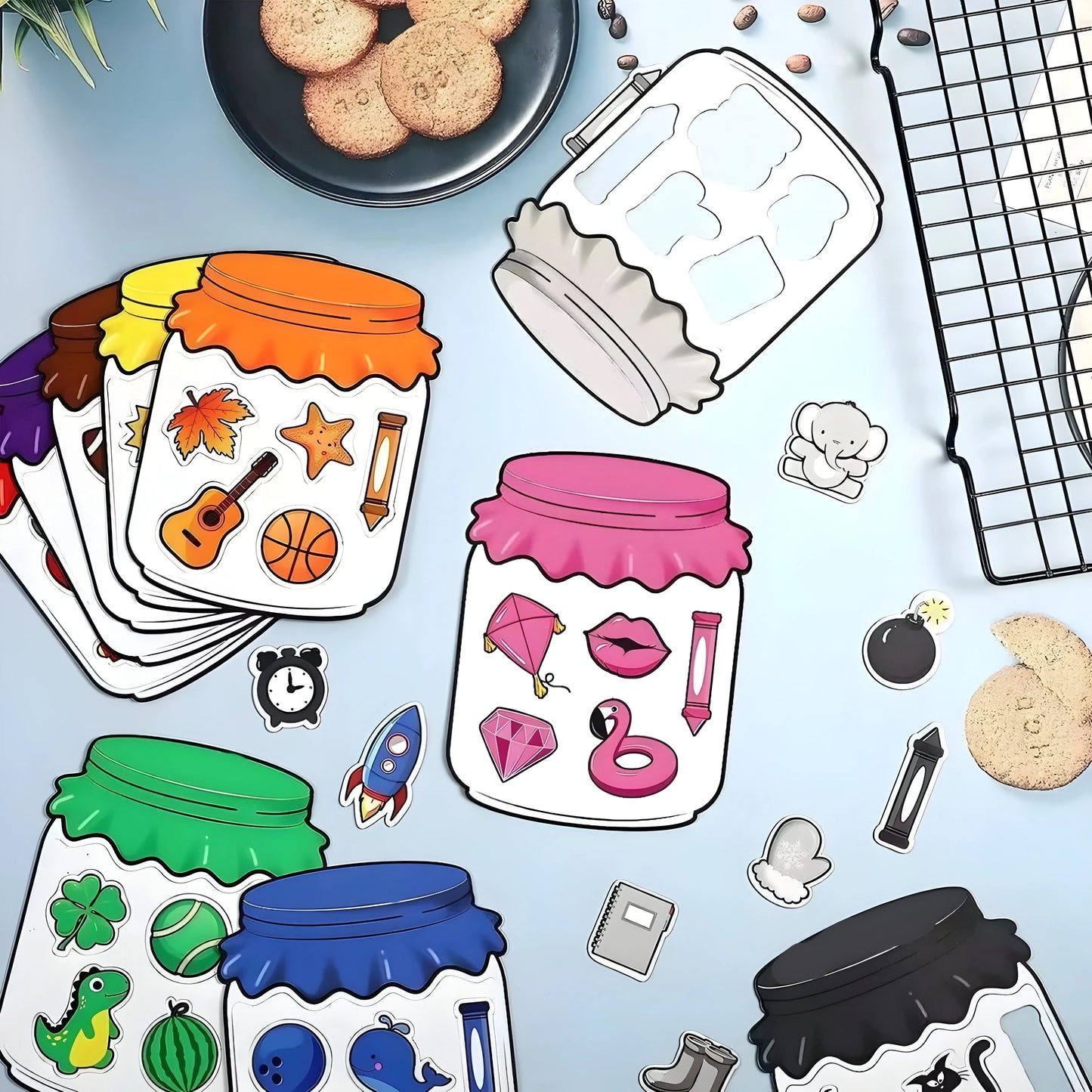 ColorMatch - Magnetisches Sortierspiel für Kinder