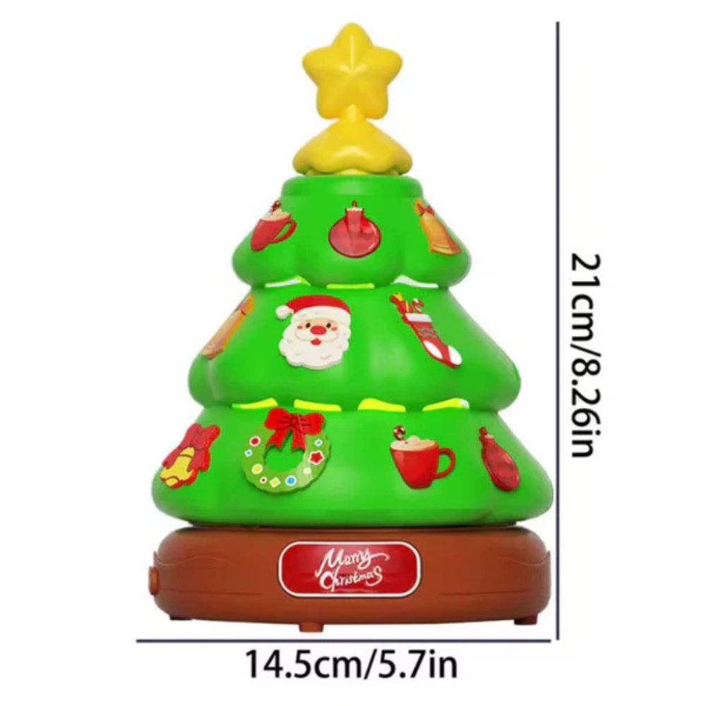 Musikalischer Seifenblasen Weihnachtsbaum