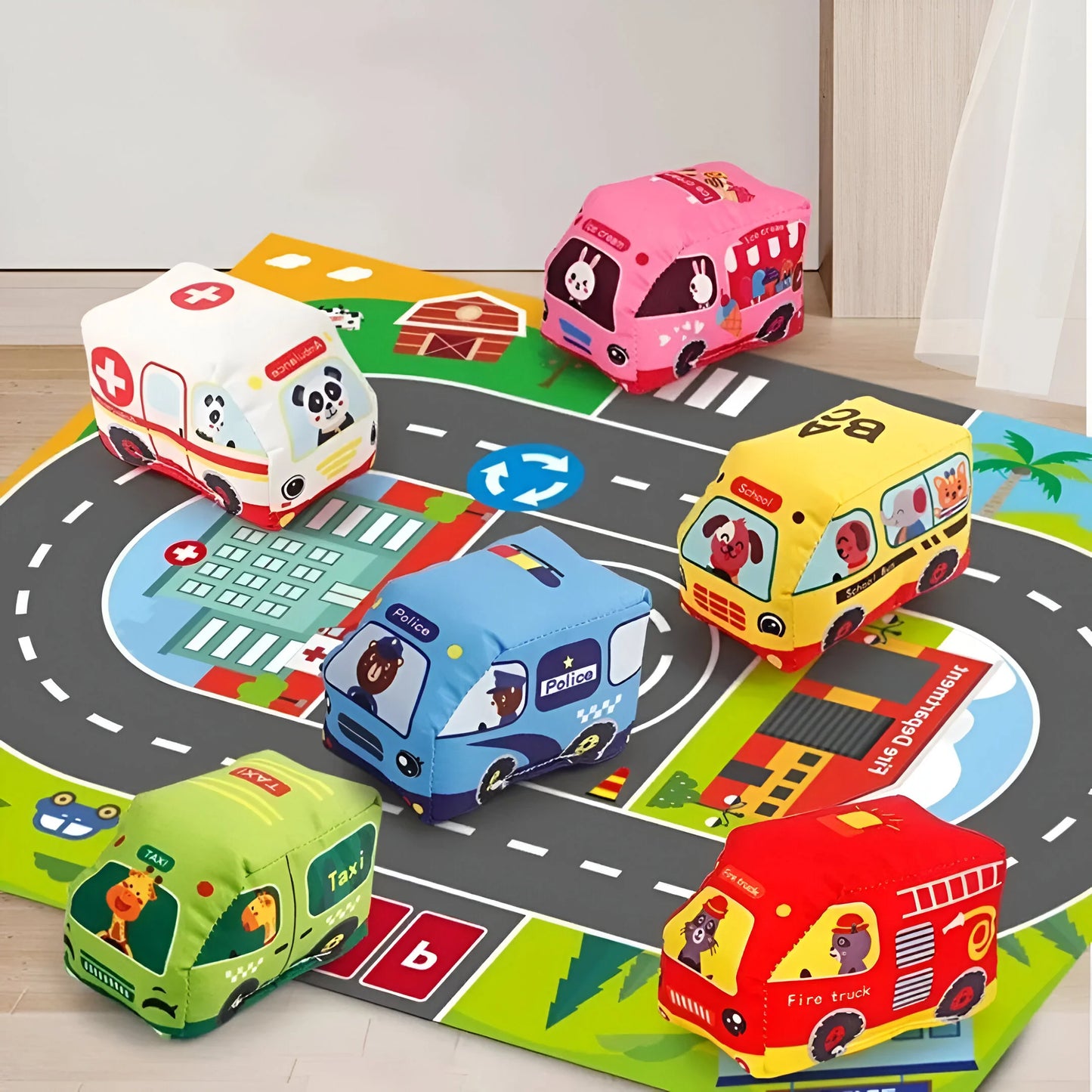 KuschelCar - Weiche Spielautos für grenzenlosen Fahrspaß