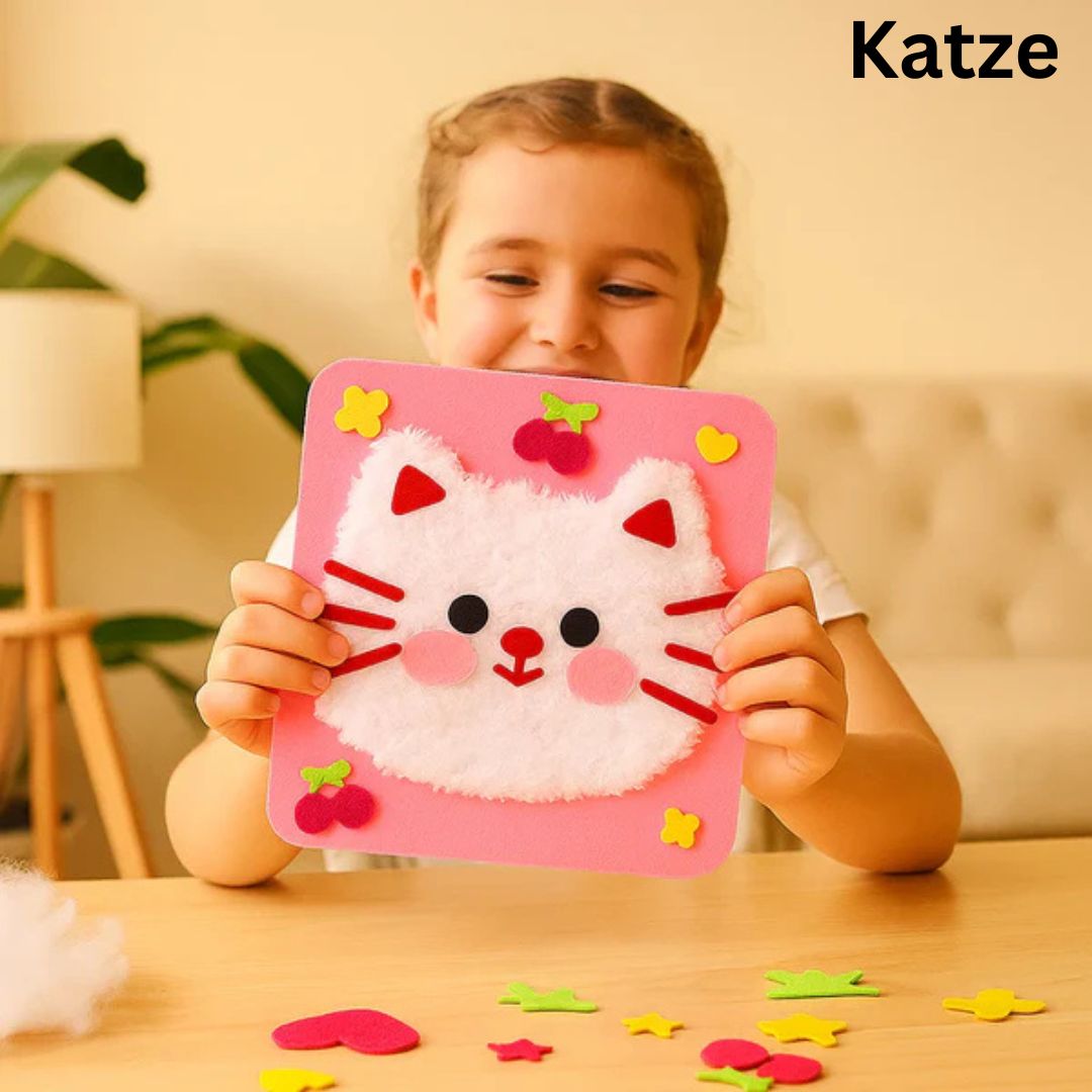 Kinder Stickpuppen Karten