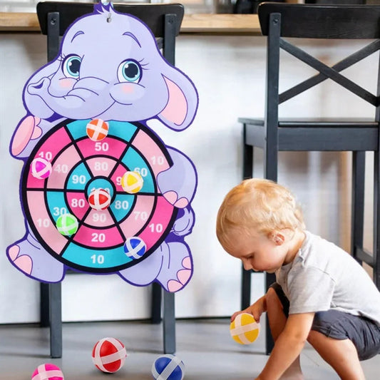 Elefanten Ballwurf Spiel