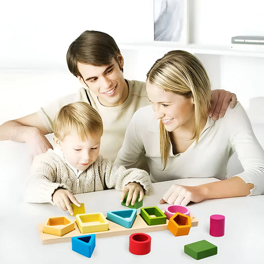 SensoryBlocks - Montessori Holz Spielzeug