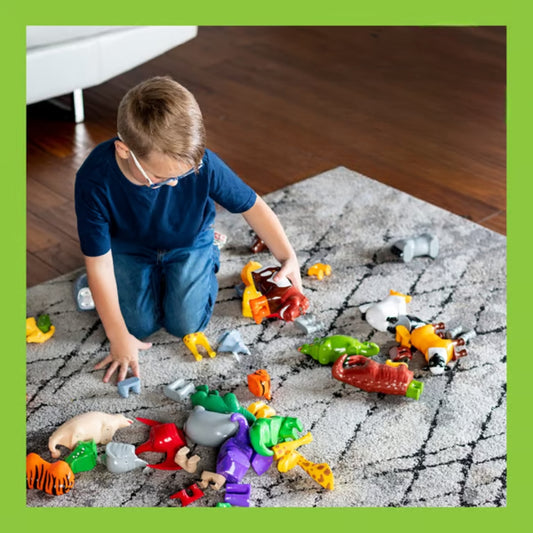 Dinosaurier Bau Set