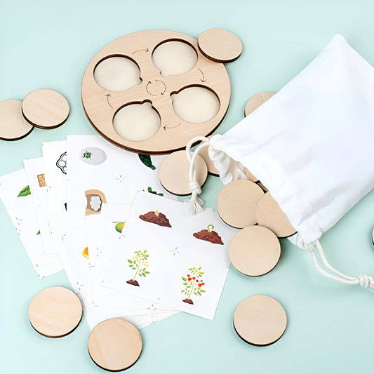 Naturzyklus – Pädagogisches Puzzle
