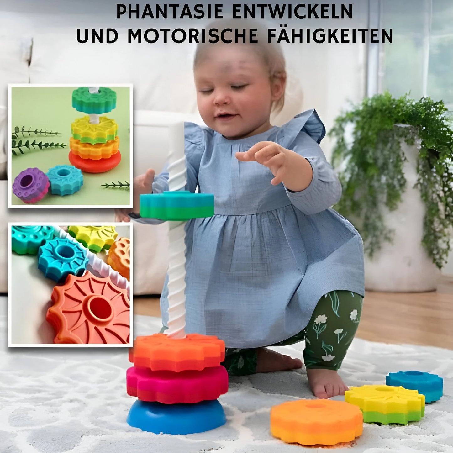 Regenbogen Turm für Kinder