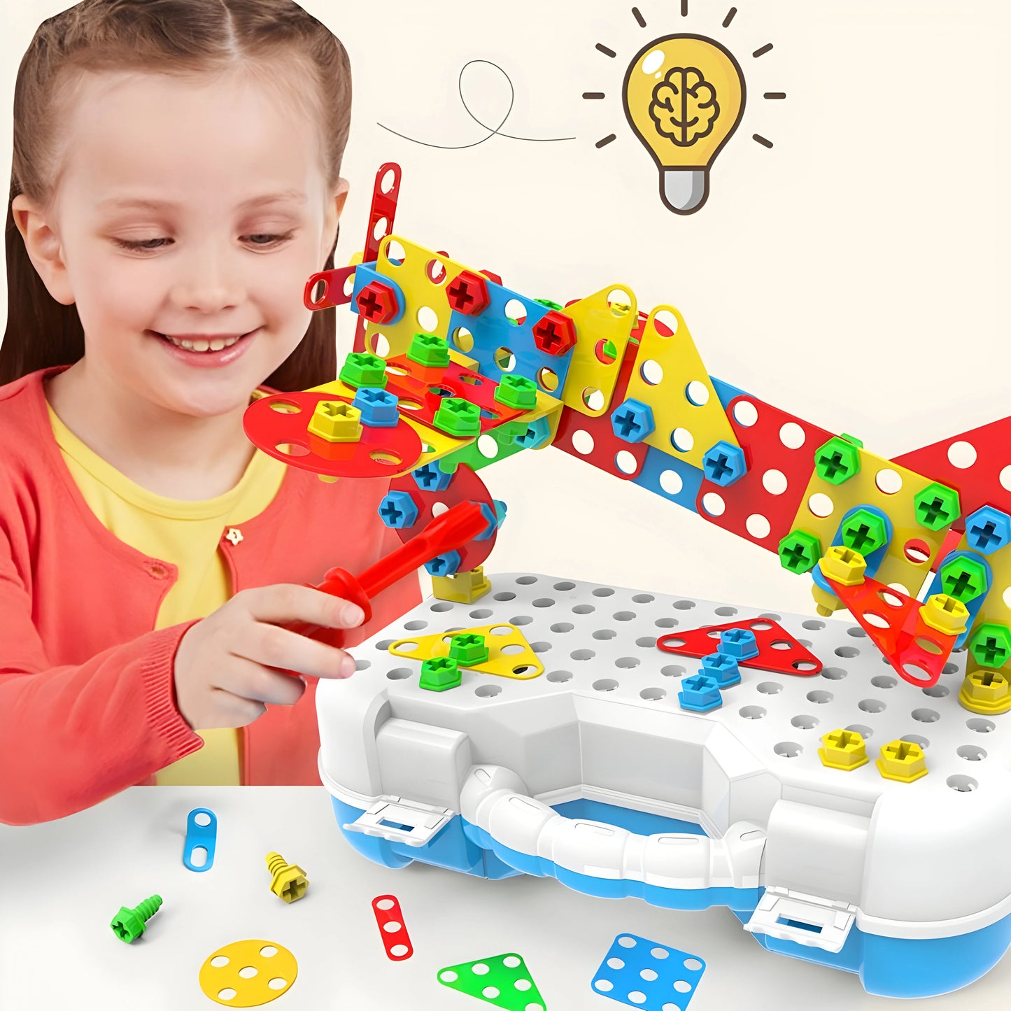 SchraubiBox – Montessori-Spielzeug