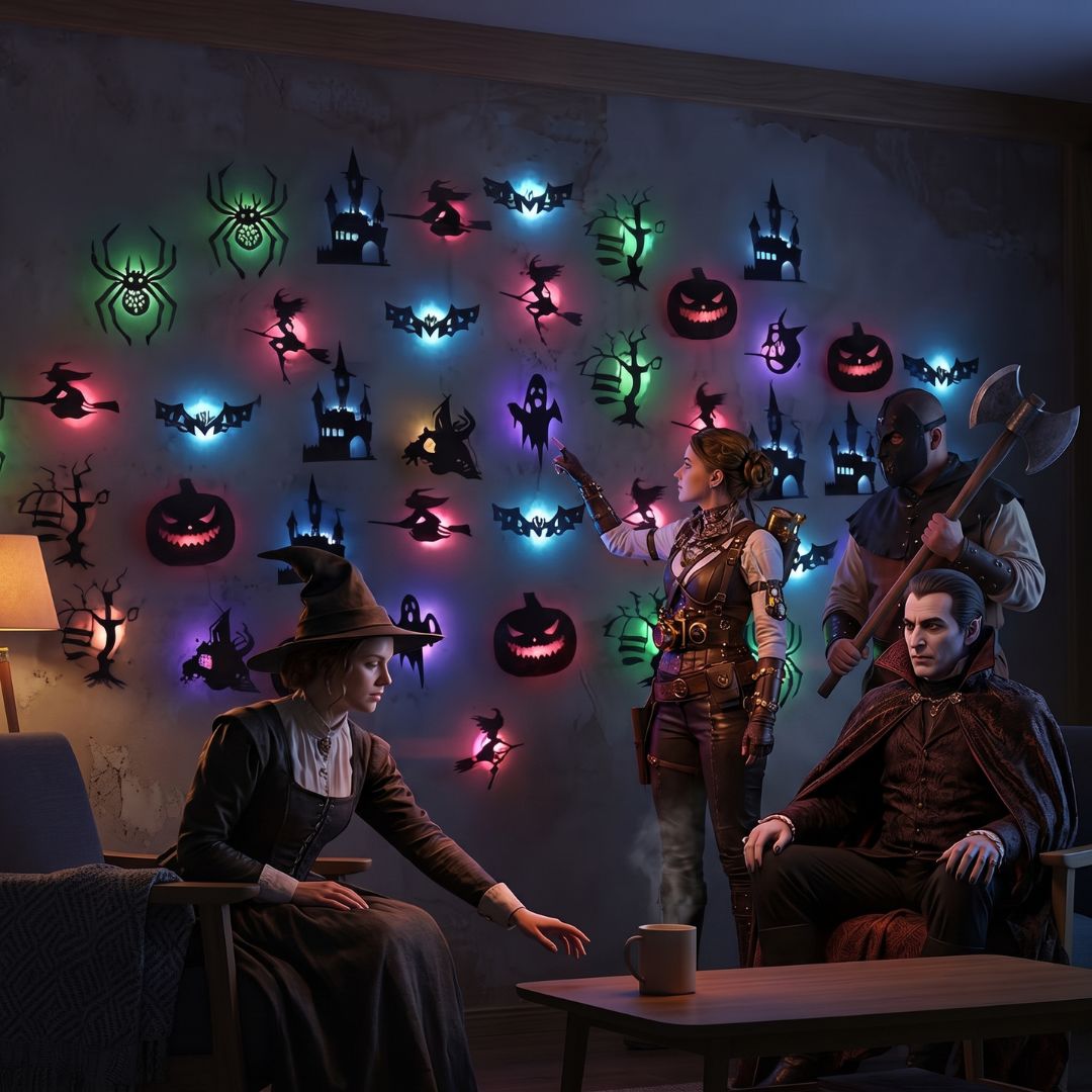GruselWand - 3D Halloween Wanddeko