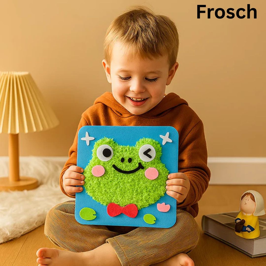 Kinder Stickpuppen Karten