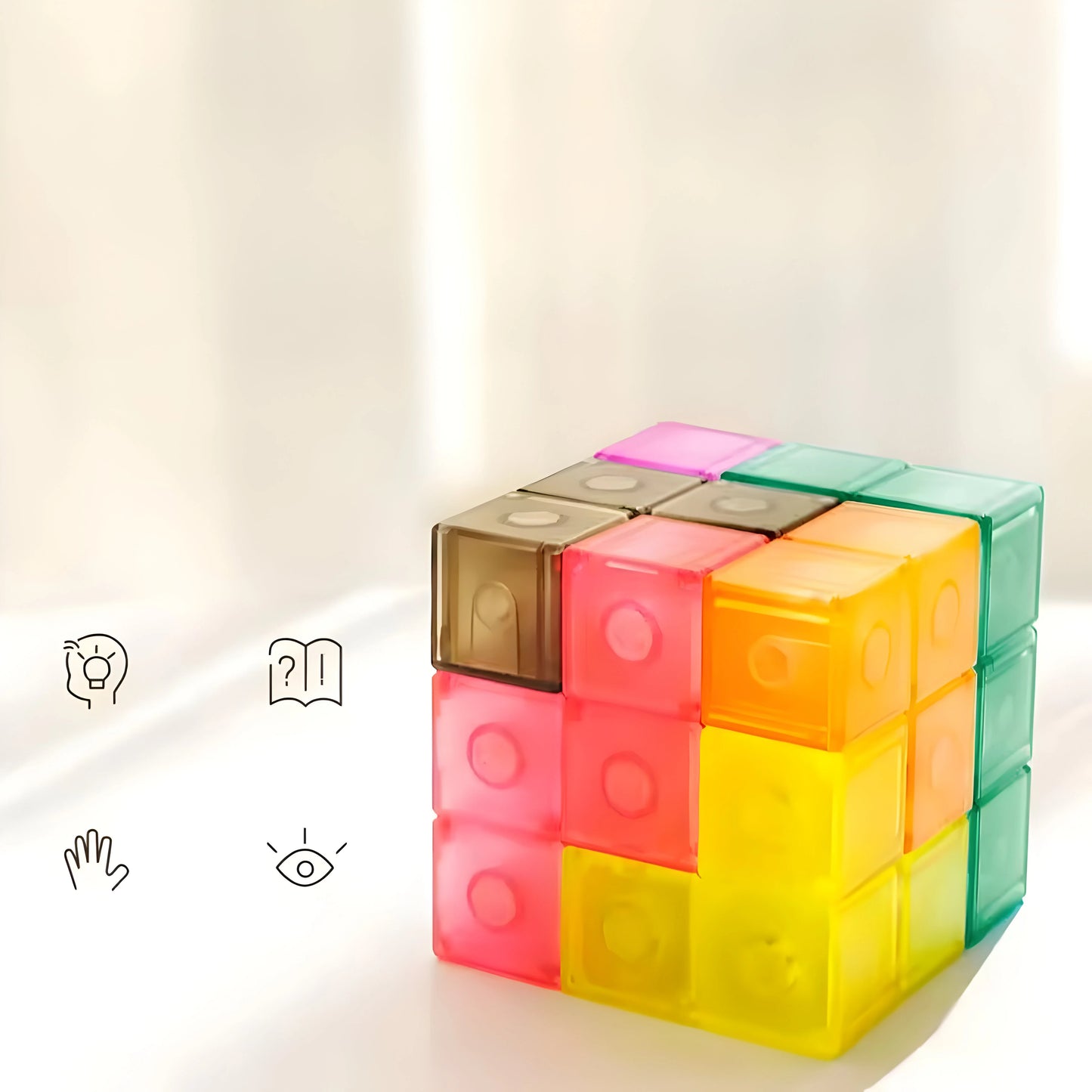 Magnetischer Lernwürfel für Kinder