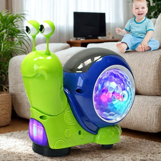 LeuchtSchnecke – Musikalisches Spielzeug mit Licht & Bewegung