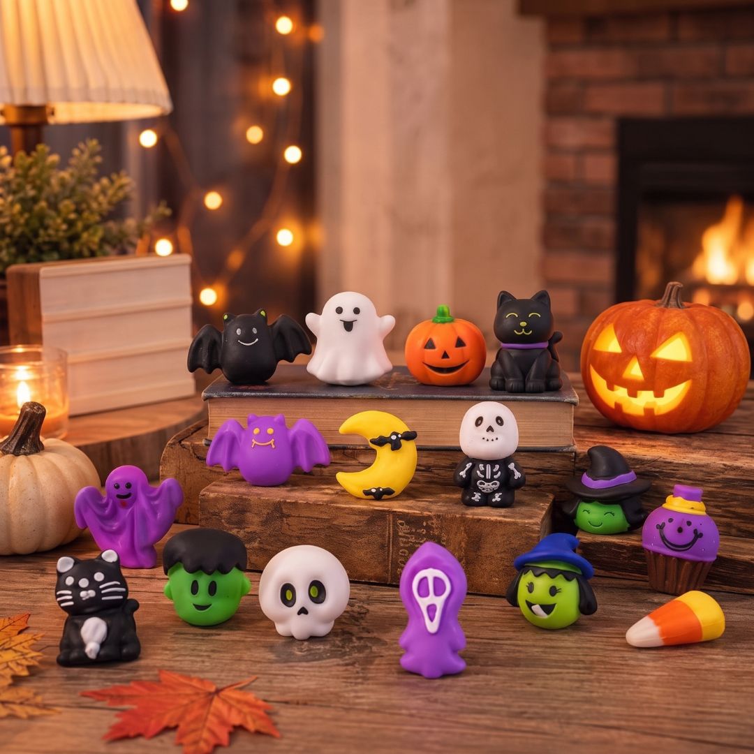 BooBuddies - Weiche Halloween-Sammelfiguren zum Quetschen