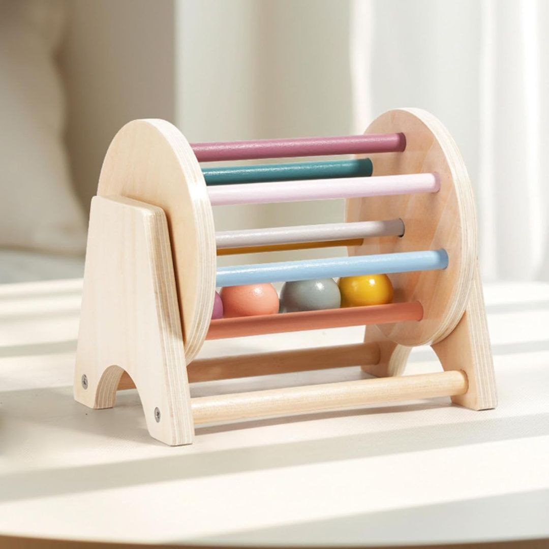 Montessori Ball Trommel aus Holz