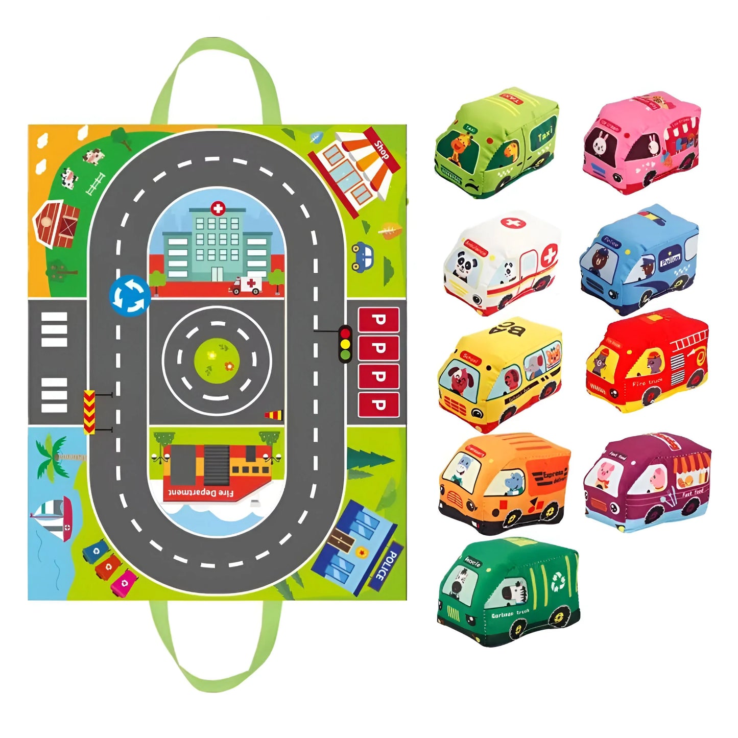 KuschelCar - Weiche Spielautos für grenzenlosen Fahrspaß