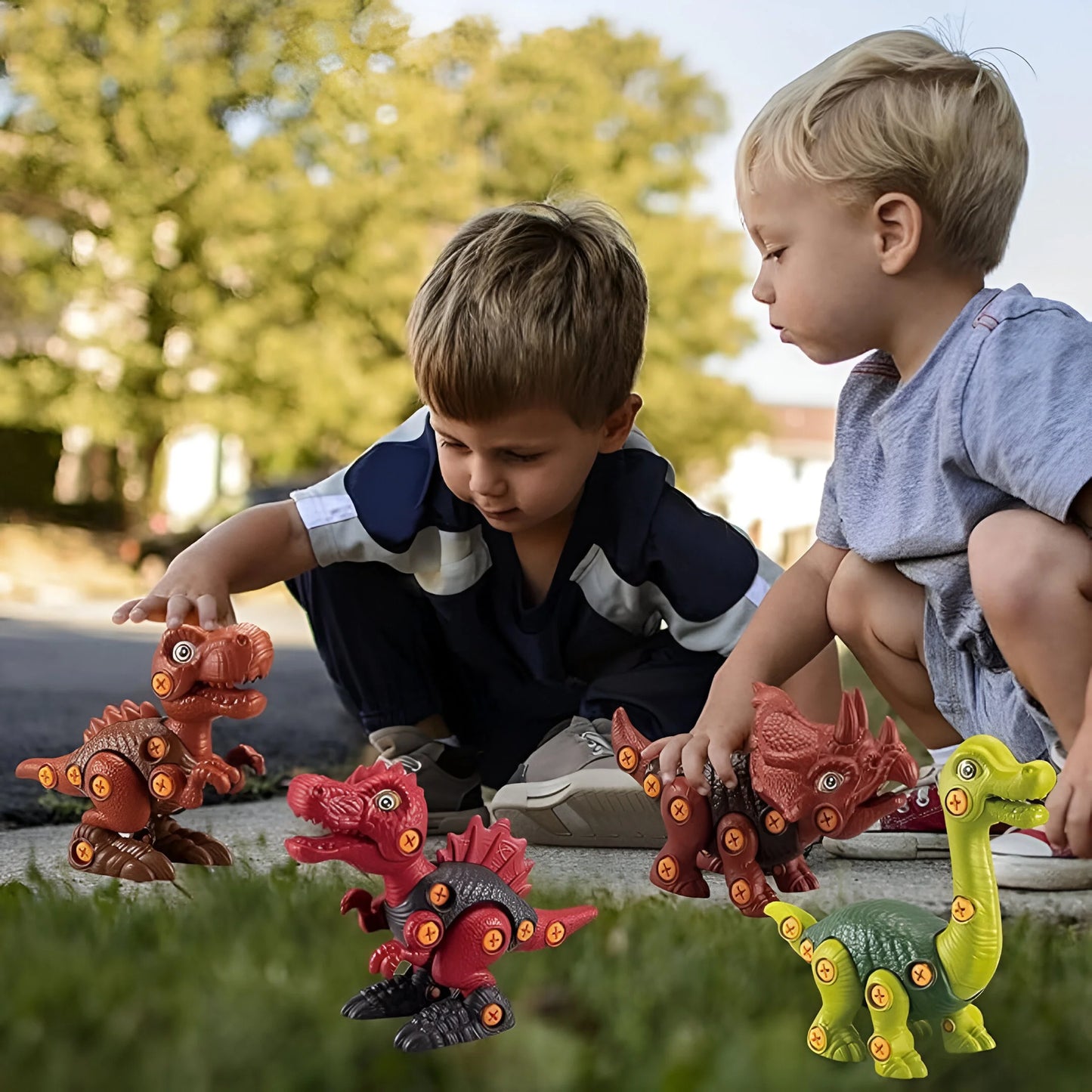 Dinosaurier Schrauben Set