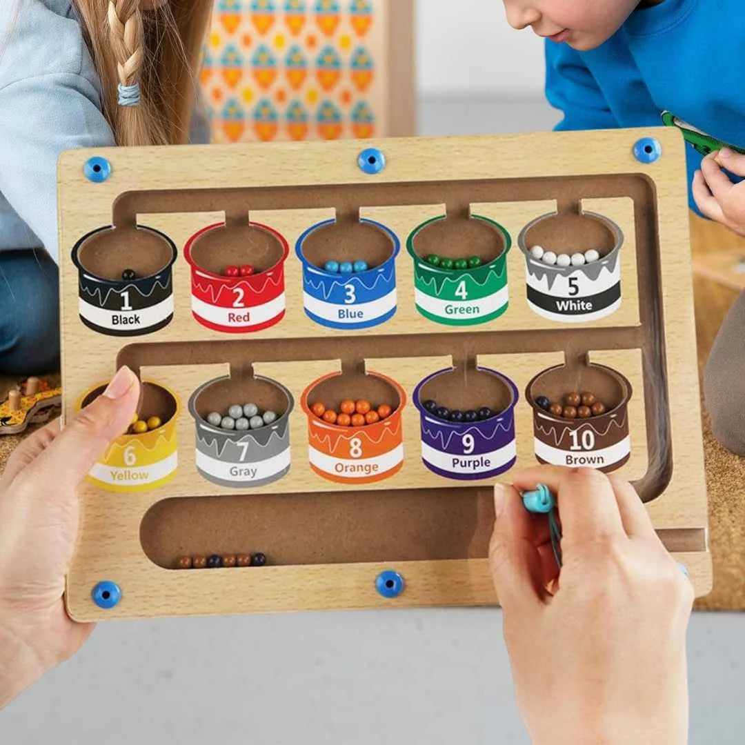 Montessori Farb-Sortier-Spiel