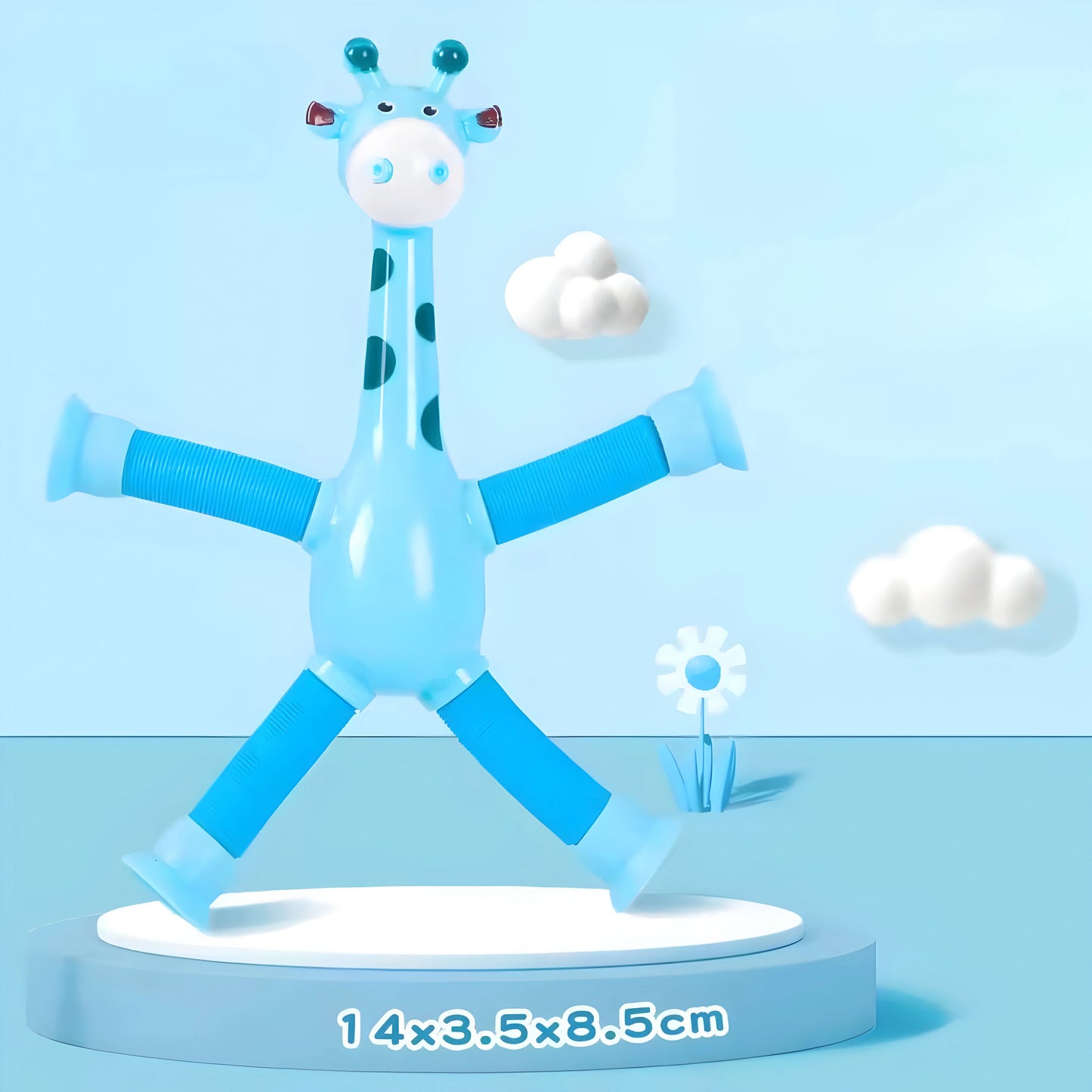 Giraffen Spielzeug mit Saugnäpfen