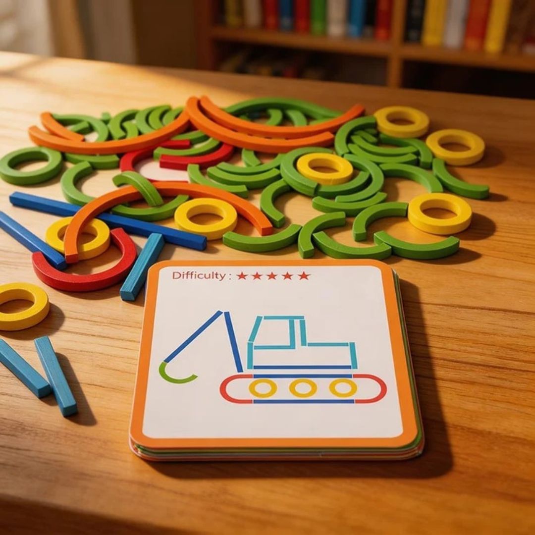 StäbchenSpiel - Bau- und Lernset für Kinder
