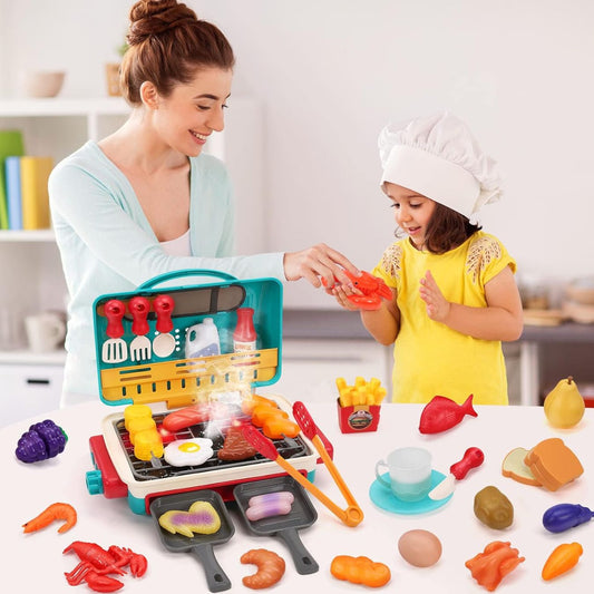 Kinder BBQ Grill mit Rauch Funktion