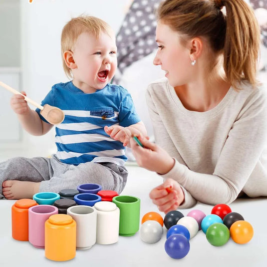 Montessori Holz Sortierspiel