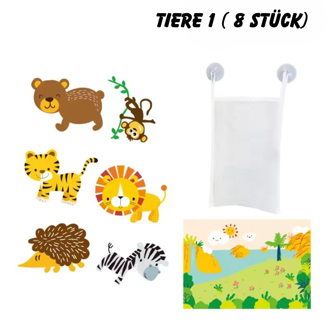Montessori BadeSpaß - Kognitive Badespaß Sets