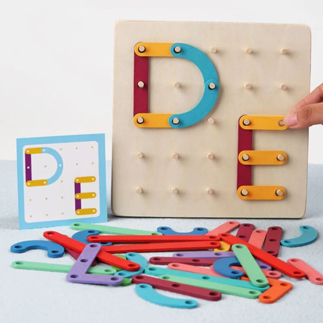Kreatives Montessori Steckspiel für Kinder