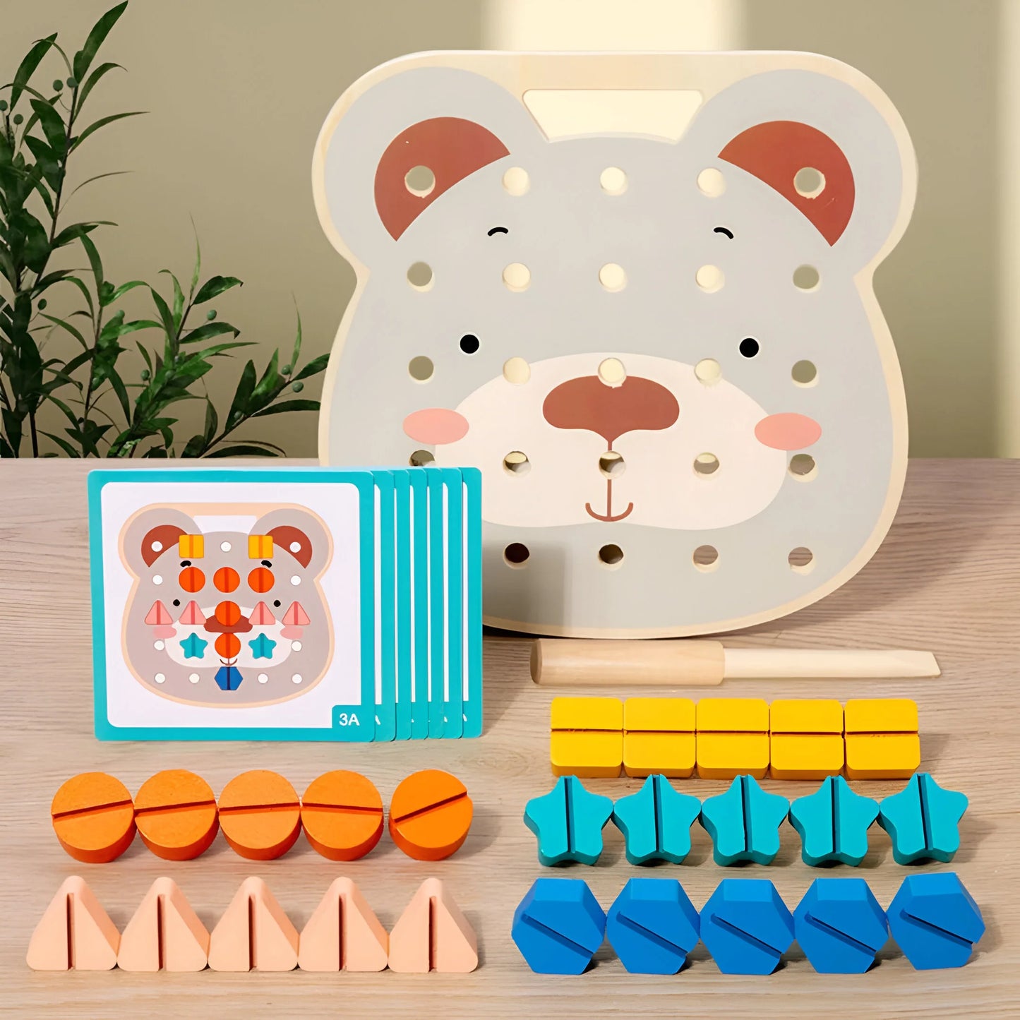 Montessori Schraubset für Kinder