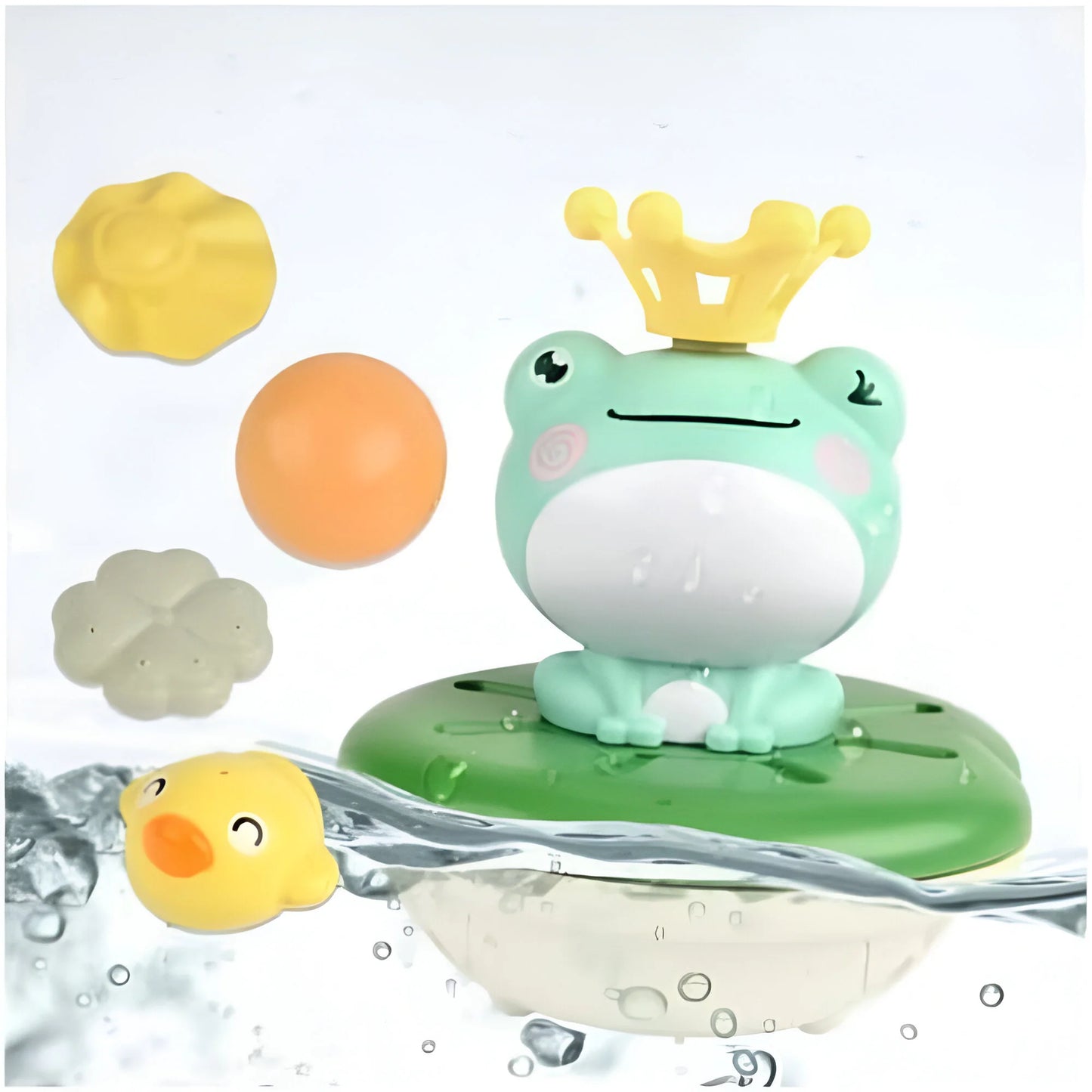 Froschfontäne für die Badewanne