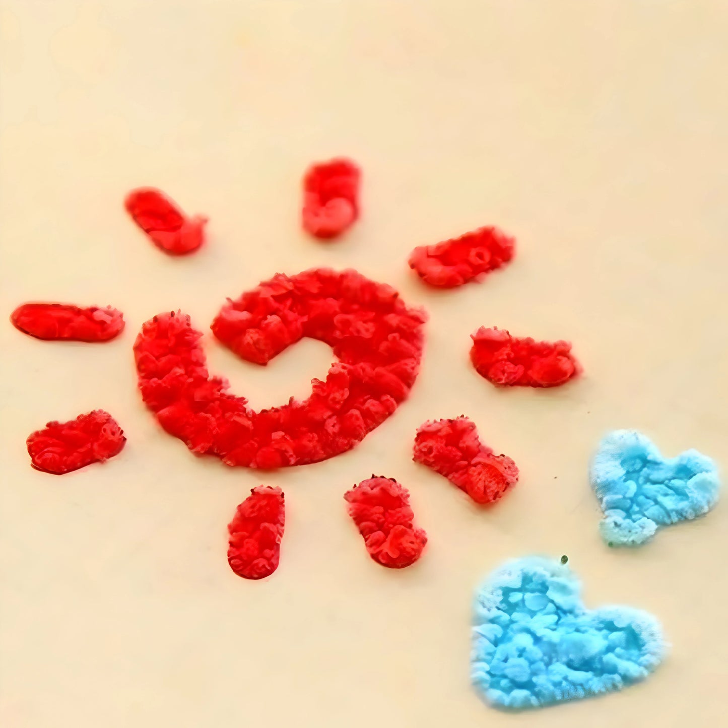 Magischen Stifte mit Popcorn-Effekt
