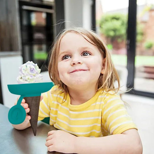 Anti-Klecker Schutz zum Eis essen