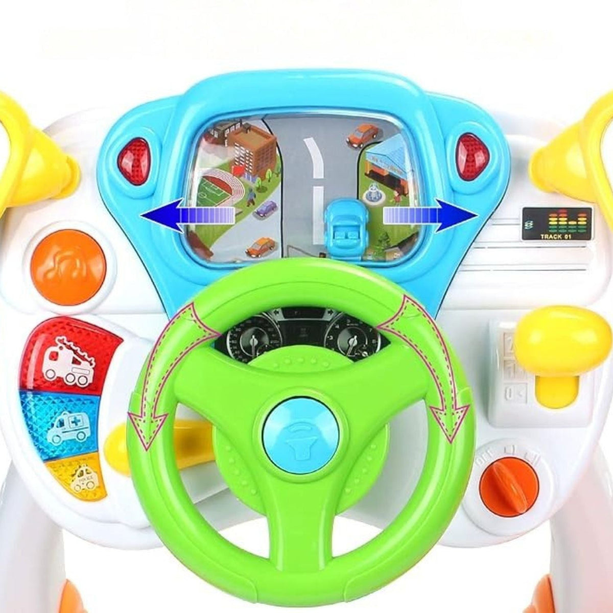 FahrSpaß - Interaktiver Kinder-Fahrsimulator